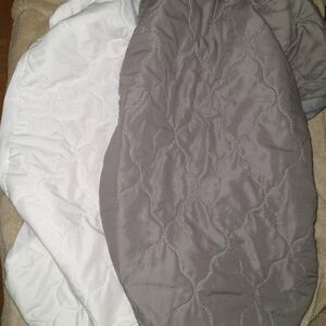 2 pc Bassinet mattress protectors